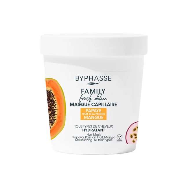 Увлажняющая маска для волос Family Fresh Delice Byphasse, 250 мл 
Увлажняющая маска для волос Family Fresh Delice Byphasse, 250 мл