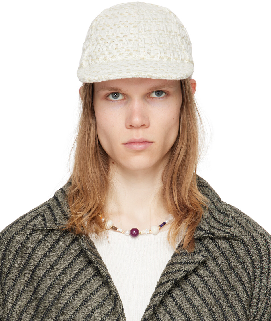 Белоснежная шахматная кепка Isa Boulder
Белоснежная шахматная кепка Isa Boulder