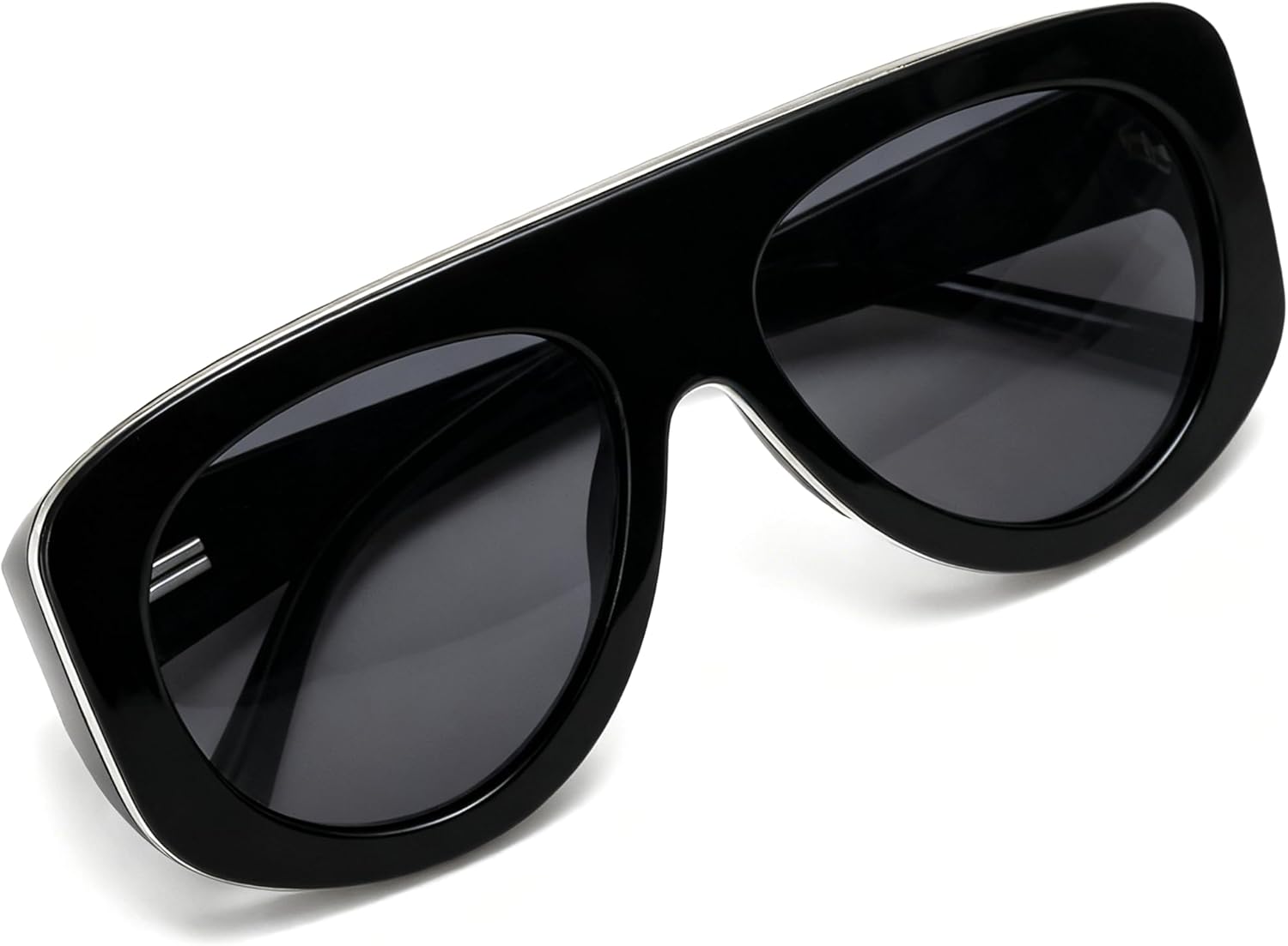 Мужские солнцезащитные очки-пилот большого размера в винтажном стиле, модные, с леопардовым принтом, зеленые, с защитой от УФ-излучения UV400, женские, в стиле панк mincl, Black
Мужские солнцезащитные очки-пилот большого размера в винтажном стиле, модные, с леопардовым принтом, зеленые, с защитой от УФ-излучения UV400, женские, в стиле панк mincl, Black