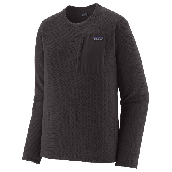 R1 air crew - флисовый пуловер Patagonia, черный
R1 air crew - флисовый пуловер Patagonia, черный