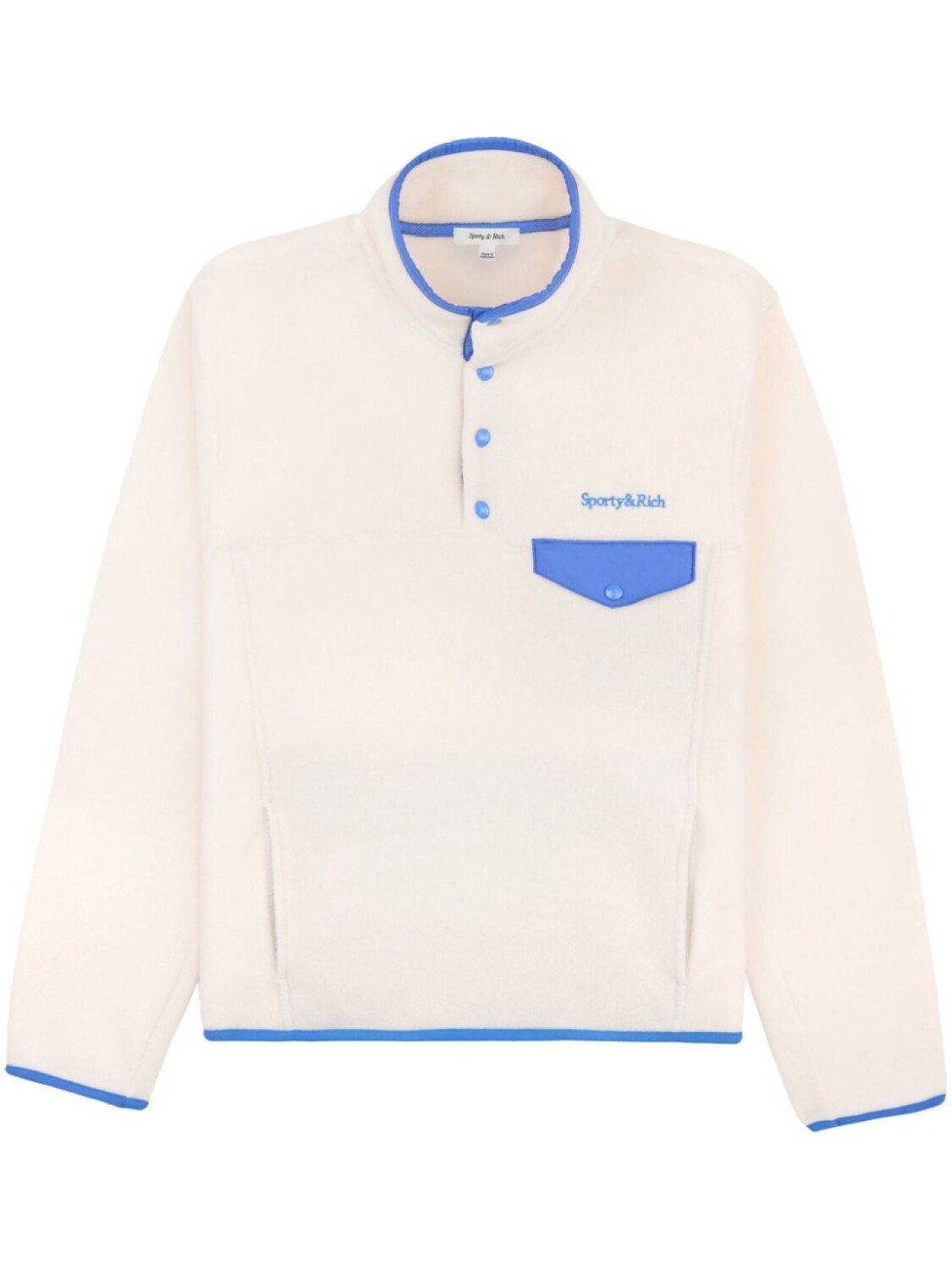 Sporty & Rich свитер Serif с вышитым логотипом, белый
Sporty & Rich свитер Serif с вышитым логотипом, белый