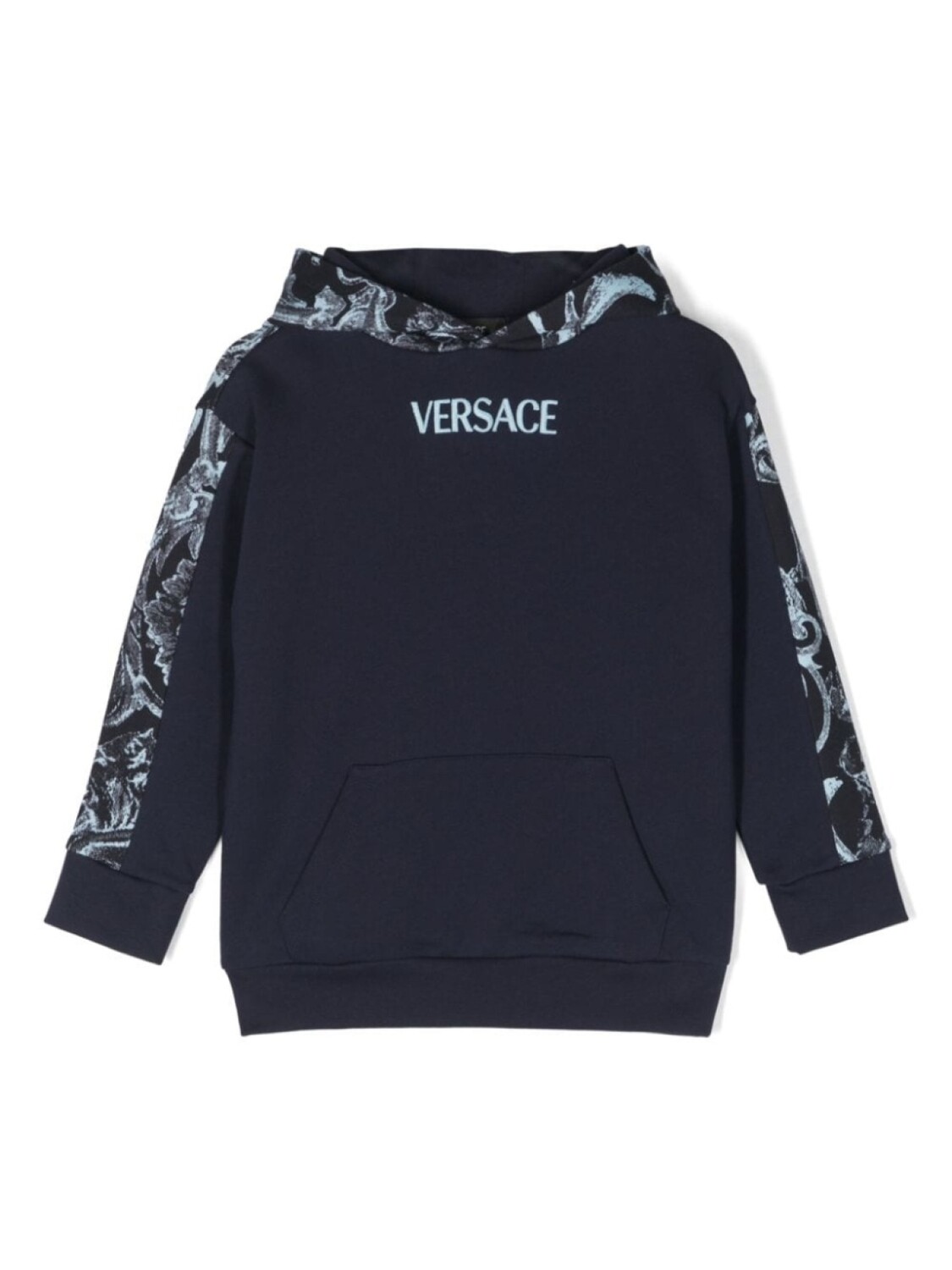 Versace Kids худи с принтом Barocco, синий
Versace Kids худи с принтом Barocco, синий