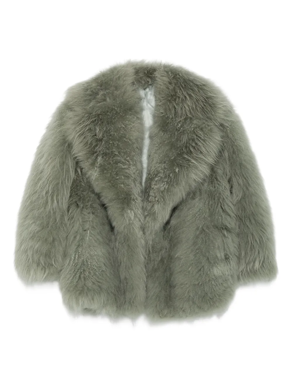 Шуба с воротником-шалькой Salvatore Santoro, зеленый
Шуба с воротником-шалькой Salvatore Santoro, зеленый