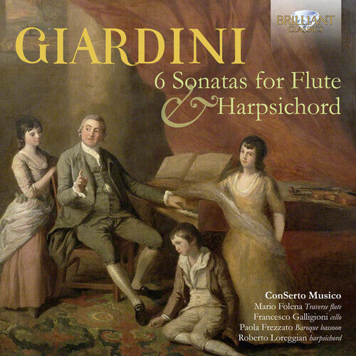 CD диск Giardini / Conserto Musico: 6 Sonatas for Flute
CD диск Giardini / Conserto Musico: 6 Sonatas for Flute