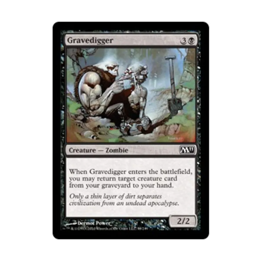 CCG Могильщик (С), MTG - Magic 2011
CCG Могильщик (С), MTG - Magic 2011