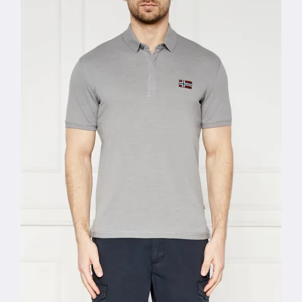 Рубашка поло стандартного кроя Napapijri, серый
Рубашка поло стандартного кроя Napapijri, серый