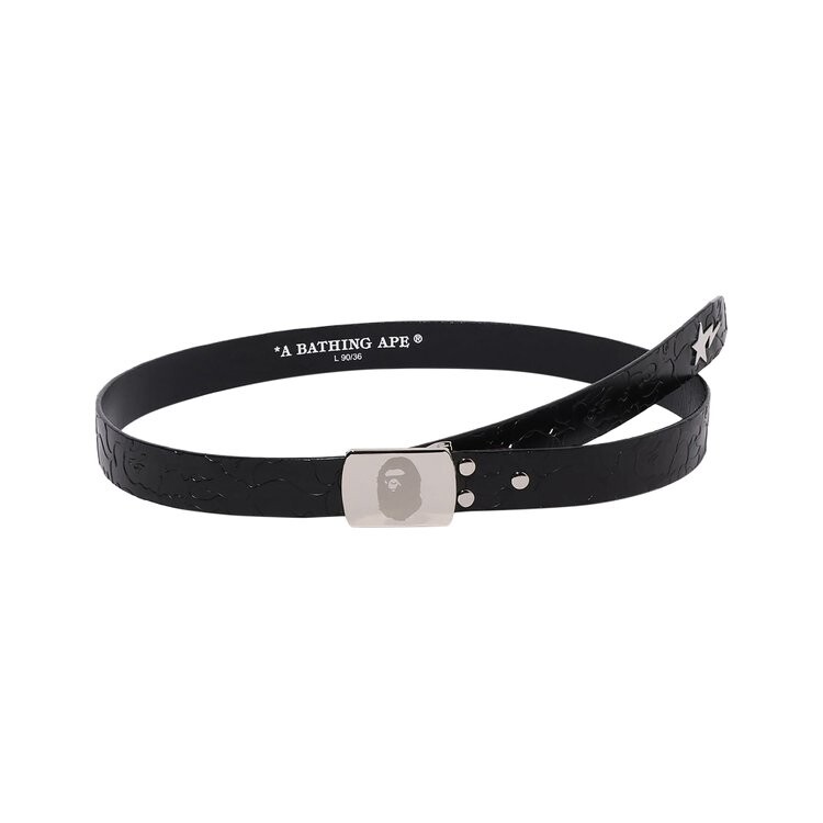 Ремень BAPE Neon Camo Narrow Leather Belt, черный
Ремень BAPE Neon Camo Narrow Leather Belt, черный
