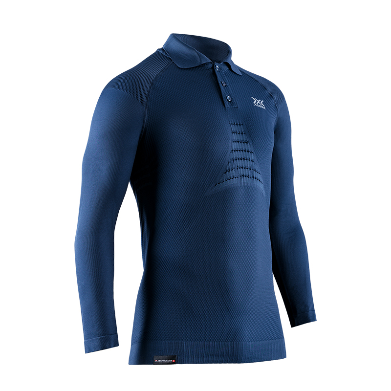 Футболка поло мужская темно-синяя/синяя XBIONIC 
Футболка поло мужская темно-синяя/синяя XBIONIC