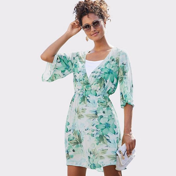 Женское платье в цветочном принте с многослойным дизайном Lascana
Женское платье в цветочном принте с многослойным дизайном Lascana