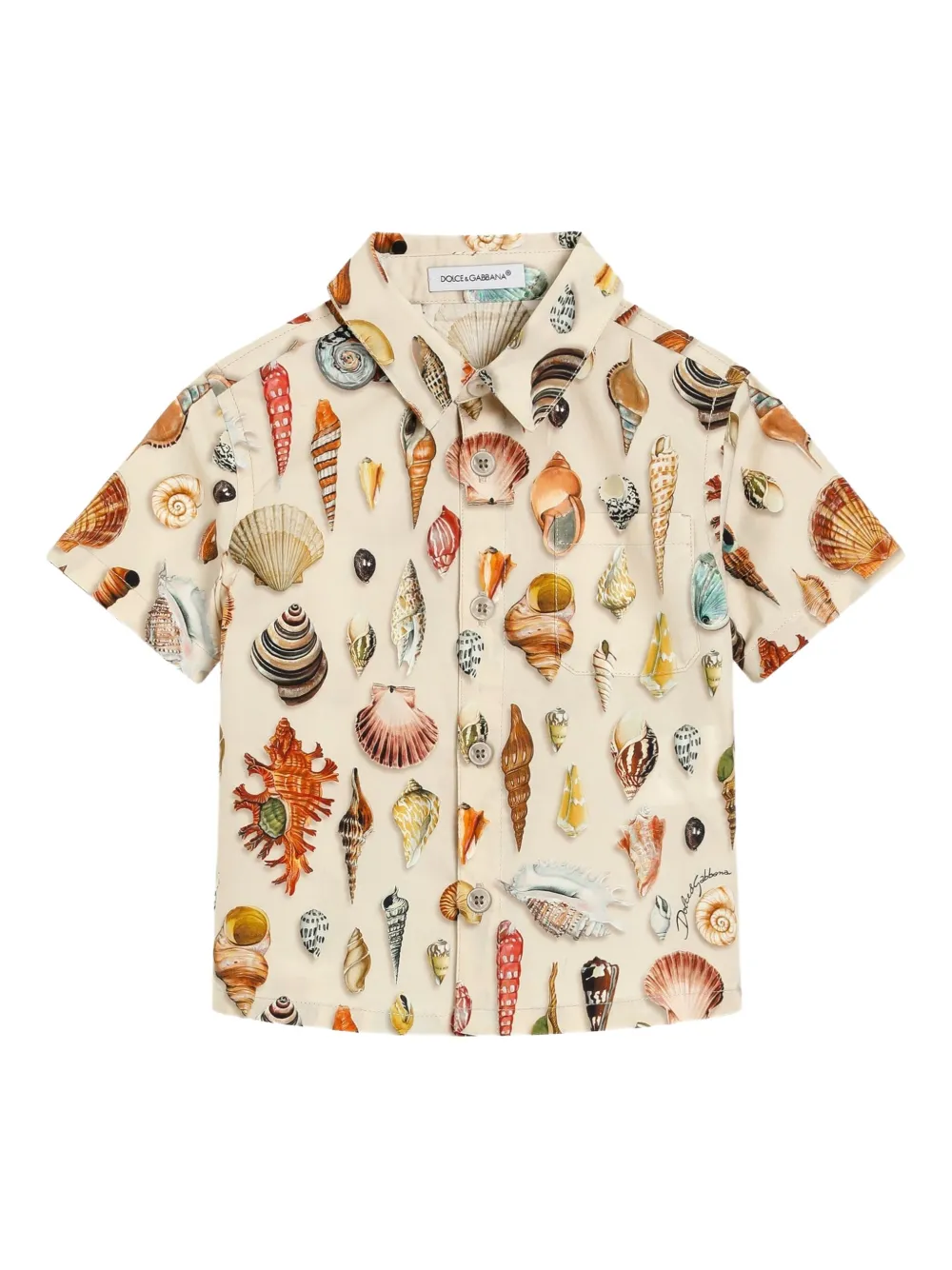 Рубашка с принтом Dolce & Gabbana Kids, нейтральный
Рубашка с принтом Dolce & Gabbana Kids, нейтральный