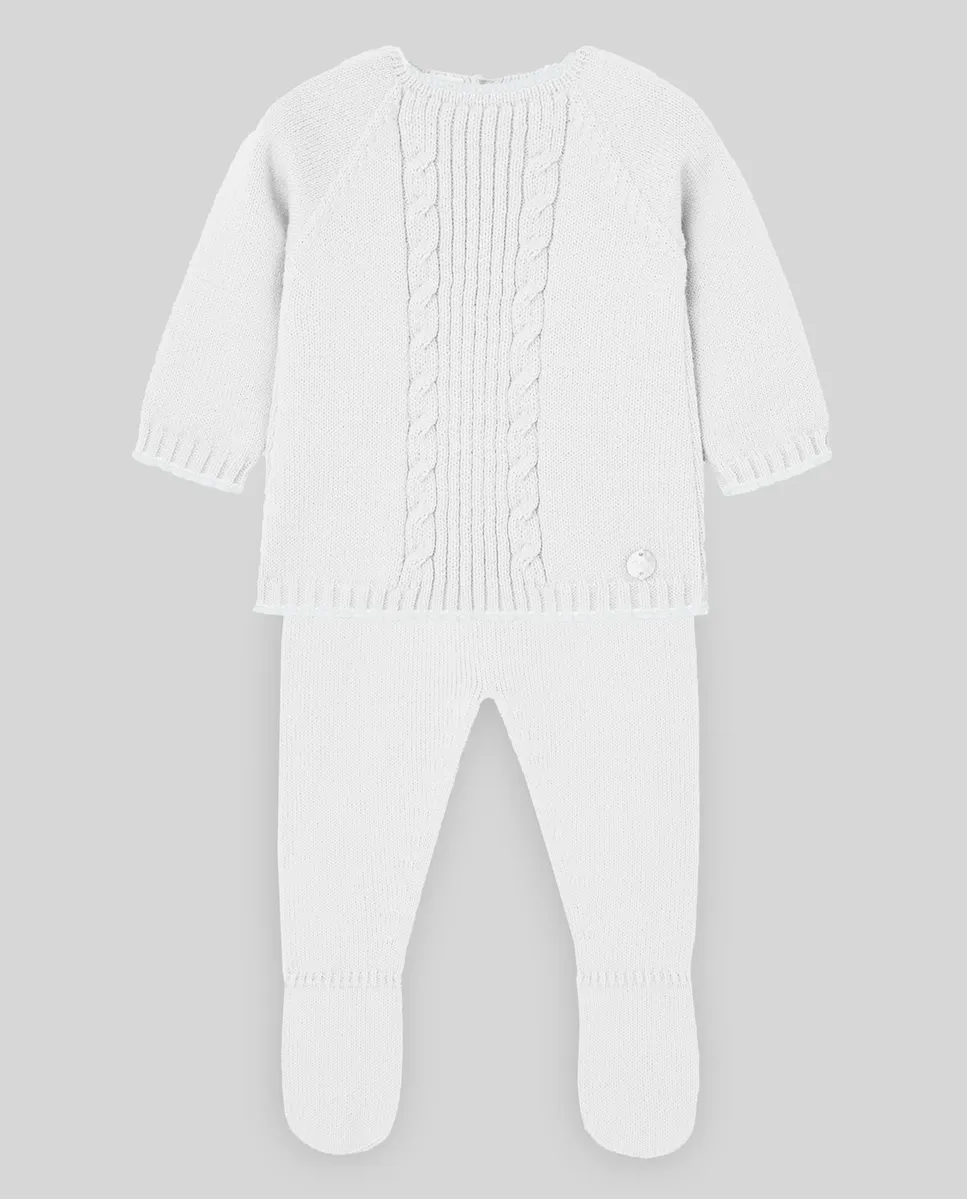 Комплект вязаной одежды для младенца, коллекция, подарок PAZ Rodríguez, белый
Комплект вязаной одежды для младенца, коллекция, подарок PAZ Rodríguez, белый