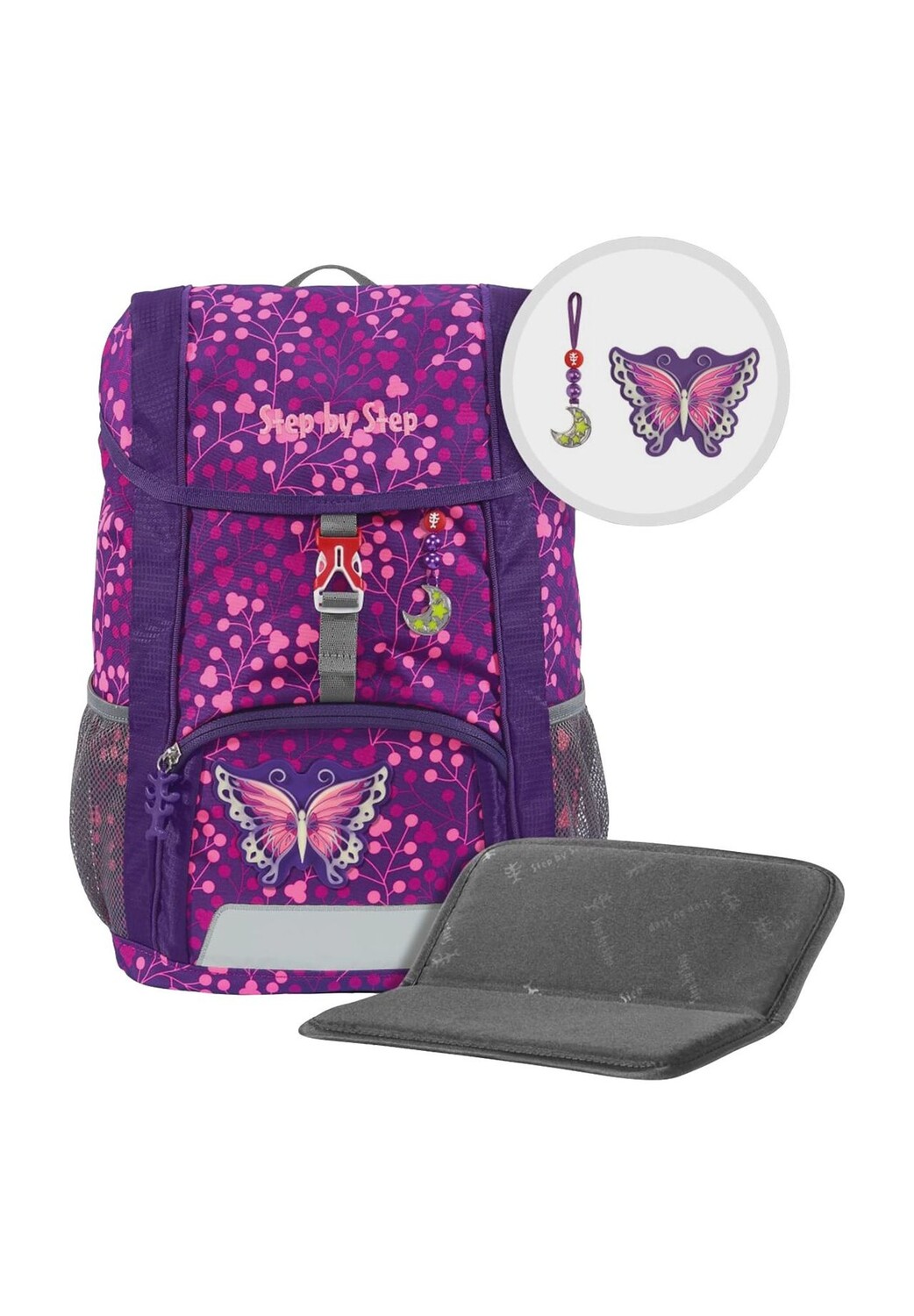 Набор-рюкзак Kid Shine, 3 шт Step by Step, цвет Lila Butterfly Nig
Набор-рюкзак Kid Shine, 3 шт Step by Step, цвет Lila Butterfly Nig