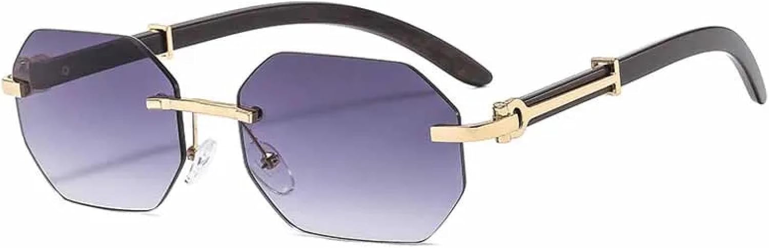 Винтажные роскошные панк-солнцезащитные очки Polygon без оправы для мужчин и женщин, модные классические трендовые очки для путешествий и вождения, защита от УФ-излучения UV400 TKKTLLT, Black Dull Gray
Винтажные роскошные панк-солнцезащитные очки Polygon без оправы для мужчин и женщин, модные классические трендовые очки для путешествий и вождения, защита от УФ-излучения UV400 TKKTLLT, Black Dull Gray