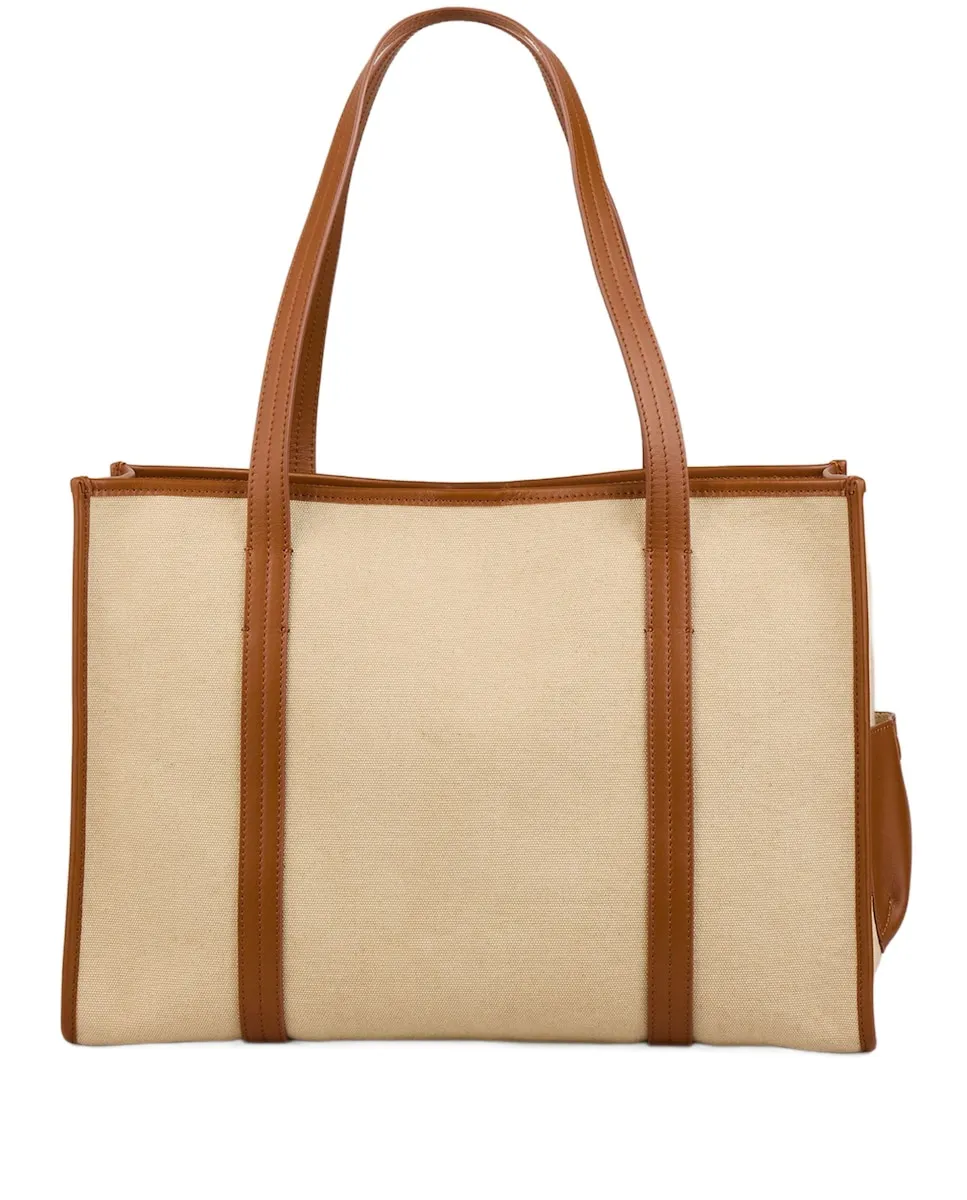 Сумка через плечо из холщовой ткани Sandro, бежевый
Сумка через плечо из холщовой ткани Sandro, бежевый