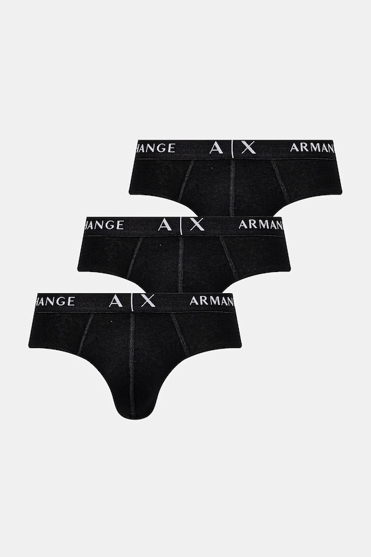 Трусы 3 шт Armani Exchange, черный
Трусы 3 шт Armani Exchange, черный