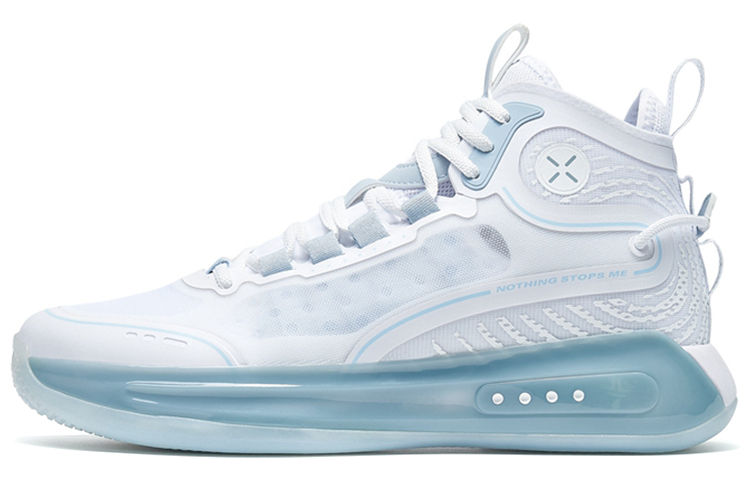 XTEP Спирит Страйк противоскользящие и износостойкие дышащие баскетбольные кроссовки высокой посадки мужские бело-синие
XTEP Спирит Страйк противоскользящие и износостойкие дышащие баскетбольные кроссовки высокой посадки мужские бело-синие