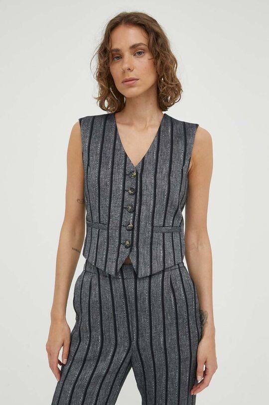 Жилет из смесового льна Day Birger et Mikkelsen, черный
Жилет из смесового льна Day Birger et Mikkelsen, черный