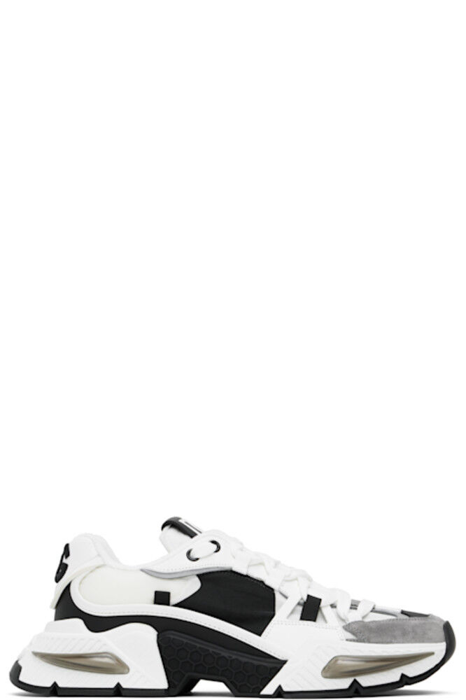 Кроссовки Airmaster из комбинированного материала белого и черного цвета Dolce&Gabbana
Кроссовки Airmaster из комбинированного материала белого и черного цвета Dolce&Gabbana
