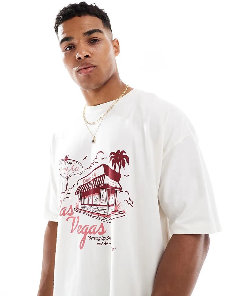 Футболка свободного кроя ASOS DESIGN в кремово-белом цвете
Футболка свободного кроя ASOS DESIGN в кремово-белом цвете