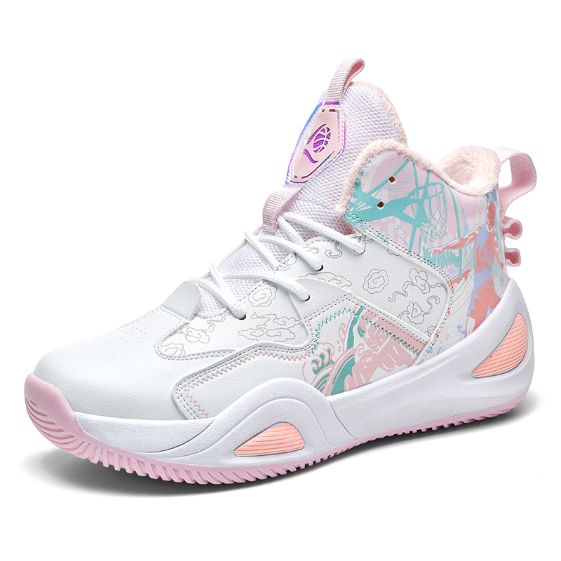 Детские баскетбольные кроссовки для подростков TONYBEAR, белый/розовый
Детские баскетбольные кроссовки для подростков TONYBEAR, белый/розовый