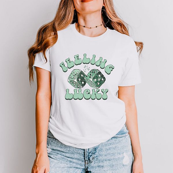 Футболка с коротким рукавом Green dice feeling lucky Simply Sage Market, White, Белый, Футболка с коротким рукавом Green dice feeling lucky Simply Sage Market, White
Футболка с коротким рукавом Green dice feeling lucky Simply Sage Market, White, Белый, Футболка с коротким рукавом Green dice feeling lucky Simply Sage Market, White