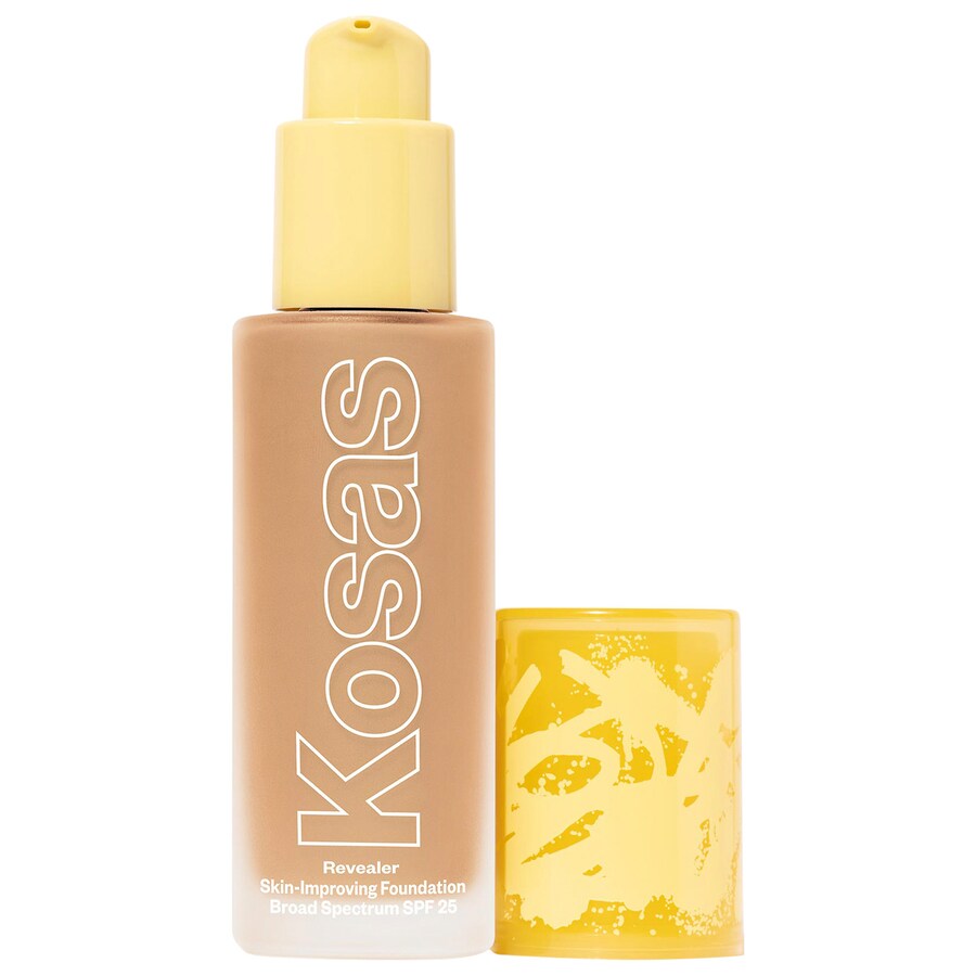Тональный крем Revealer Skin-Improving Foundation SPF 25 с гиалуроновой кислотой и ниацинамидом Kosas, 1 oz /30 mL, Light Medium Neutral 200
Тональный крем Revealer Skin-Improving Foundation SPF 25 с гиалуроновой кислотой и ниацинамидом Kosas, 1 oz /30 mL, Light Medium Neutral 200