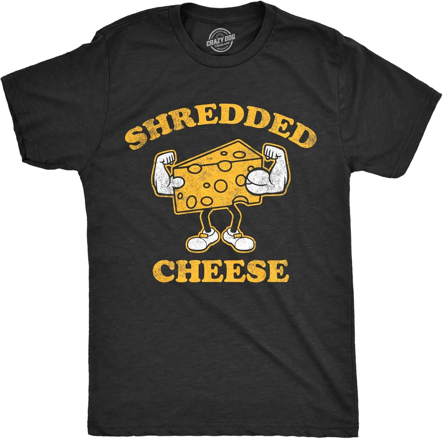Футболка с принтом Shredded Cheese для мужчин Crazy Dog T-Shirts
Футболка с принтом Shredded Cheese для мужчин Crazy Dog T-Shirts
