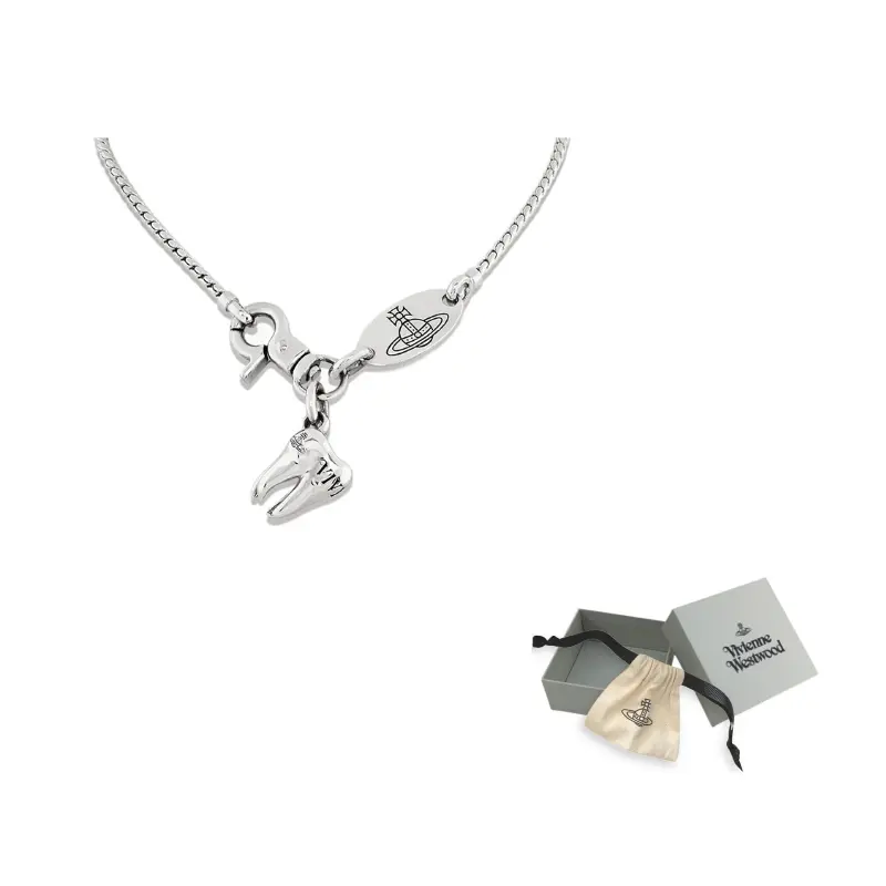 Vivienne Westwood Серебряное ожерелье с латунными элементами Women's Silver
Vivienne Westwood Серебряное ожерелье с латунными элементами Women's Silver