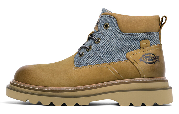Ботинки мужские Dickies со вставкой из денима, коричневый/синий
Ботинки мужские Dickies со вставкой из денима, коричневый/синий
