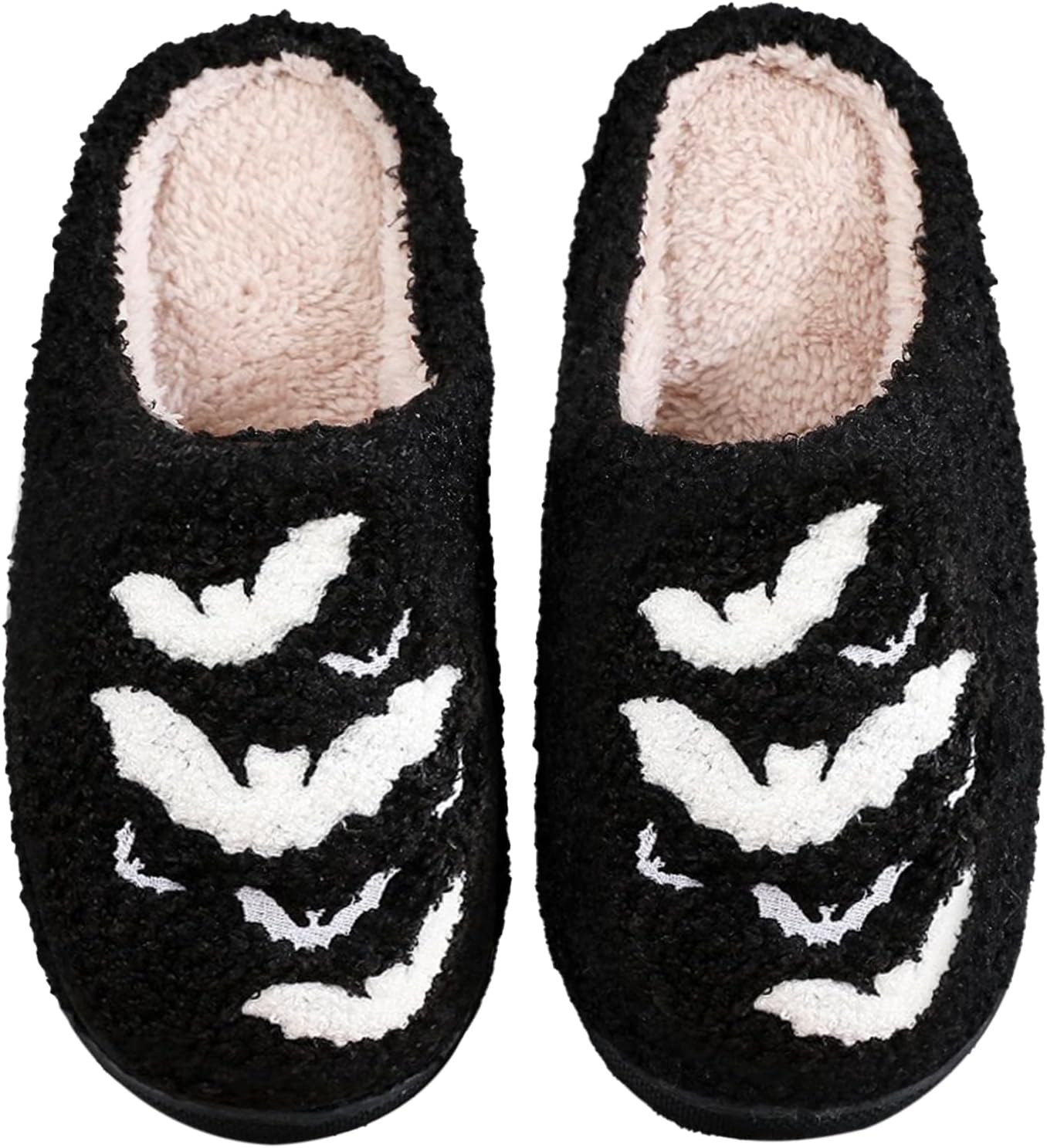 Домашние тапочки на Хэллоуин и Рождество в клетку для женщин и мужчин, мягкие уютные тапочки для дома, с флисовой подкладкой, теплые и пушистые, противоскользящие, зимние, удобные и мягкие, с шерстяной подкладкой Afellicy, черный
Домашние тапочки на Хэллоуин и Рождество в клетку для женщин и мужчин, мягкие уютные тапочки для дома, с флисовой подкладкой, теплые и пушистые, противоскользящие, зимние, удобные и мягкие, с шерстяной подкладкой Afellicy, черный
