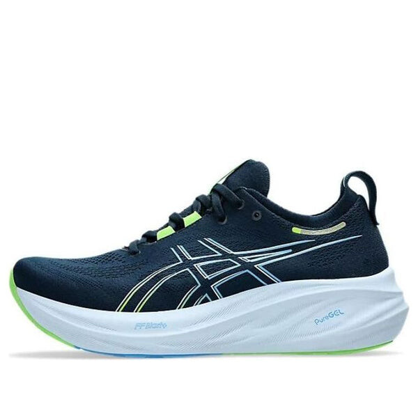 Кроссовки гель нимбус 26 ширина Asics, синий
Кроссовки гель нимбус 26 ширина Asics, синий