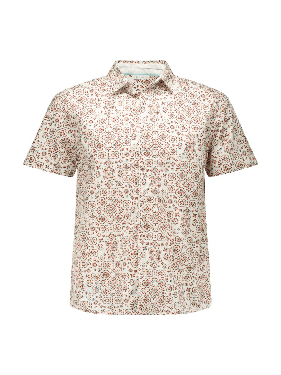 Рубашка на пуговицах классического кроя Deeluxe Texas, белый 
Рубашка на пуговицах классического кроя Deeluxe Texas, белый