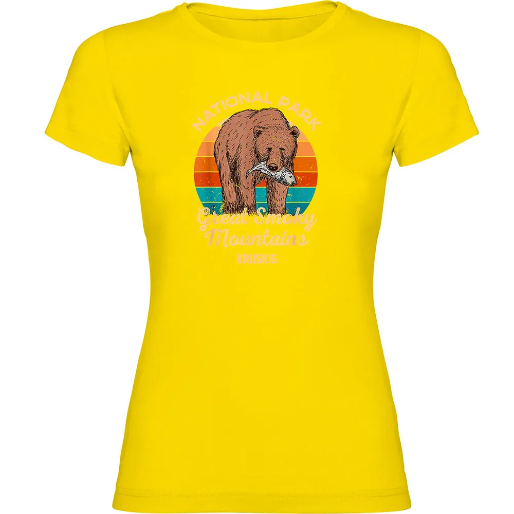 Футболка с коротким рукавом Kruskis Great Smoky Mountains, желтый
Футболка с коротким рукавом Kruskis Great Smoky Mountains, желтый