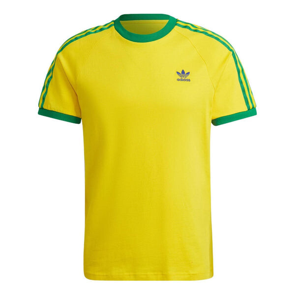 Футболка Jerseys originals с тремя полосками Adidas, желтый
Футболка Jerseys originals с тремя полосками Adidas, желтый