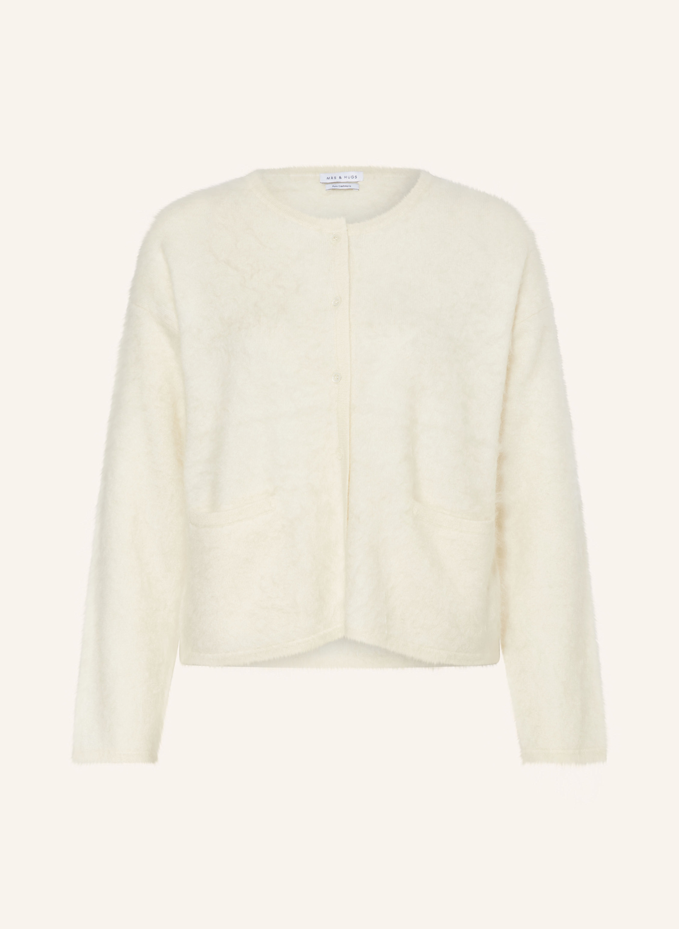 Кашемировый кардиган Mrs & Hugs, экрю
Кашемировый кардиган Mrs & Hugs, экрю