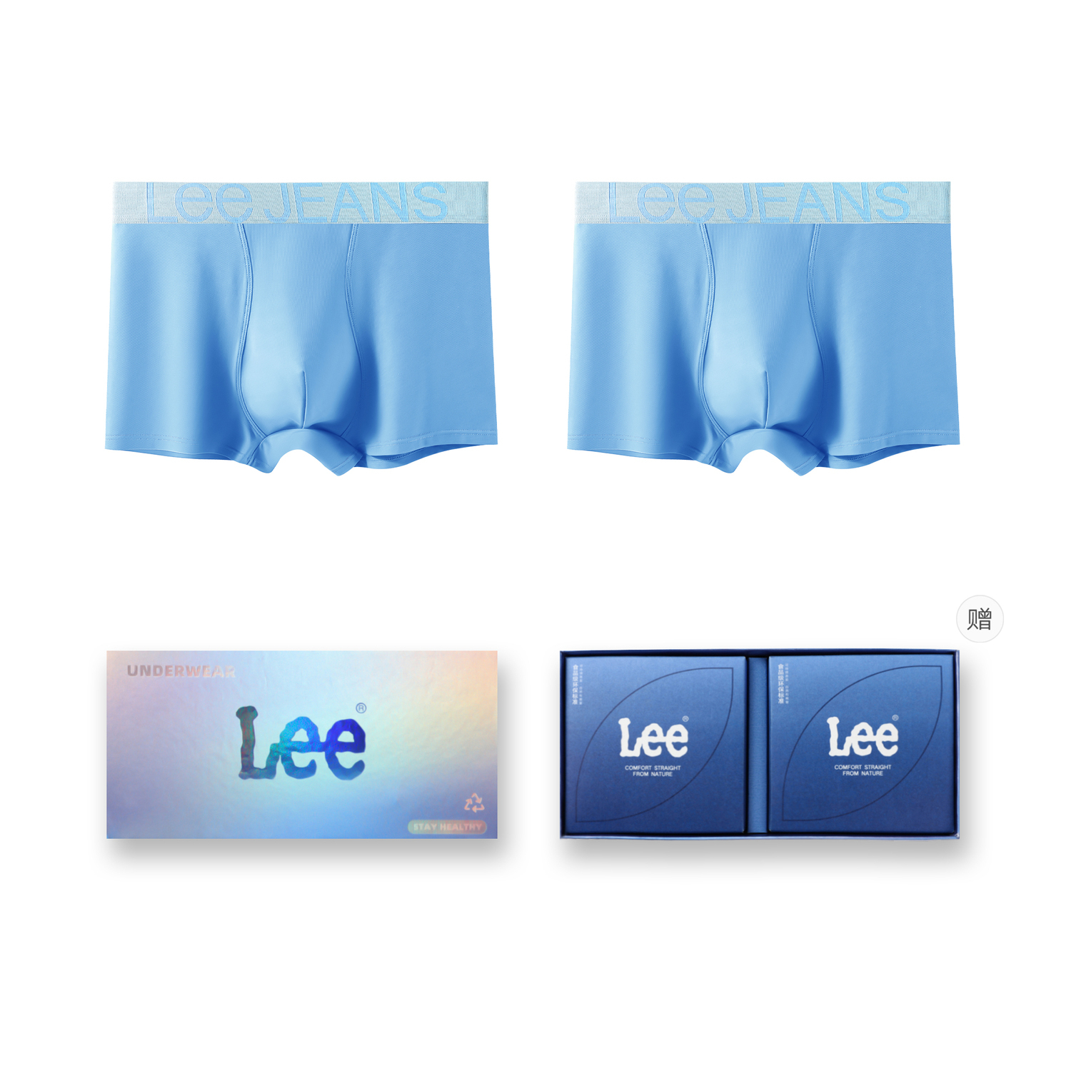 Мужские трусы-боксеры Lee, синий
Мужские трусы-боксеры Lee, синий