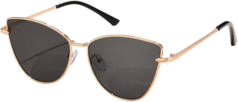 Солнцезащитные очки в треугольной металлической оправе для женщин, модель «кошачий глаз», модные маленькие солнцезащитные очки в стиле стритвеар, защита от УФ-излучения UV400 MTZJH, Gold Black
Солнцезащитные очки в треугольной металлической оправе для женщин, модель «кошачий глаз», модные маленькие солнцезащитные очки в стиле стритвеар, защита от УФ-излучения UV400 MTZJH, Gold Black