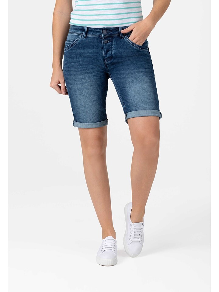 Джинсовые шорты Timezone, темно-синий
Джинсовые шорты Timezone, темно-синий