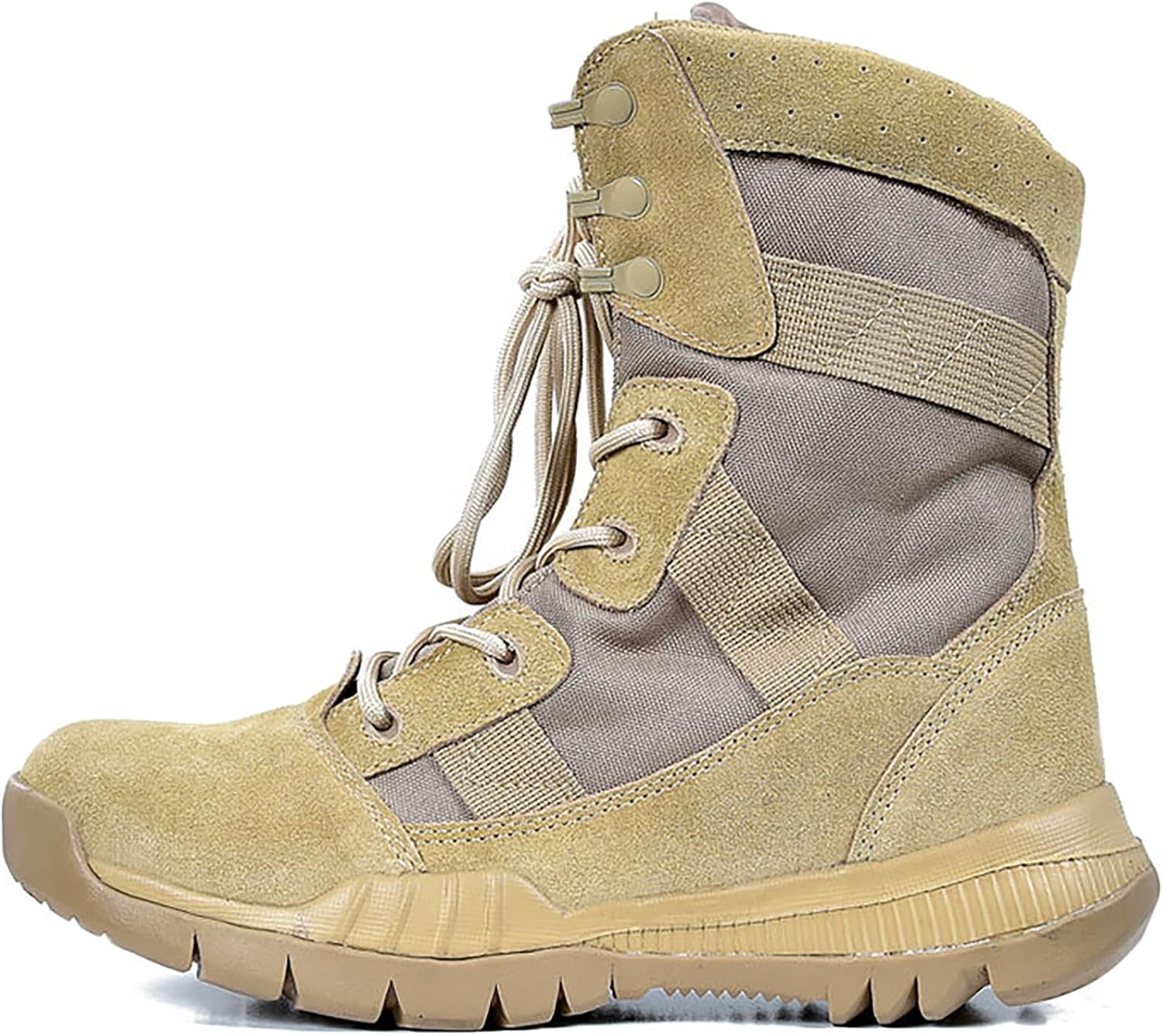 Мужские походные ботинки с шнуровкой, военные тактические ботинки, боевые ботинки, туристические походные ботинки, противоскользящие и дышащие, черные, размер 44 Qaxzesa
Мужские походные ботинки с шнуровкой, военные тактические ботинки, боевые ботинки, туристические походные ботинки, противоскользящие и дышащие, черные, размер 44 Qaxzesa