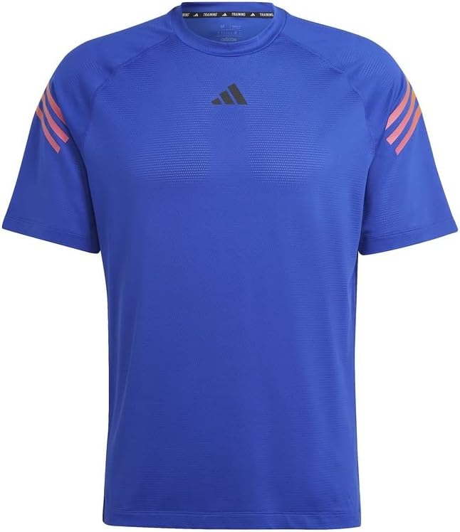 Мужская тренировочная футболка Adidas Train Icons MMH28, с тремя полосками, ясно-синий
Мужская тренировочная футболка Adidas Train Icons MMH28, с тремя полосками, ясно-синий