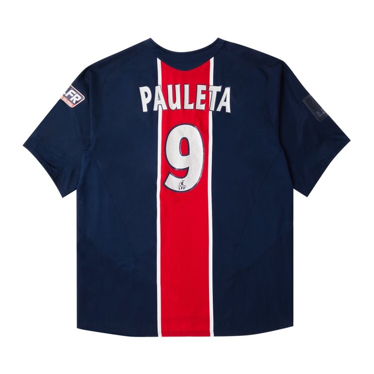 Джерси Paris Saint-Germain Vintage Paris Saint-Germain Pauleta #9 Home Stadium 'Navy/Red', синий
Джерси Paris Saint-Germain Vintage Paris Saint-Germain Pauleta #9 Home Stadium 'Navy/Red', синий