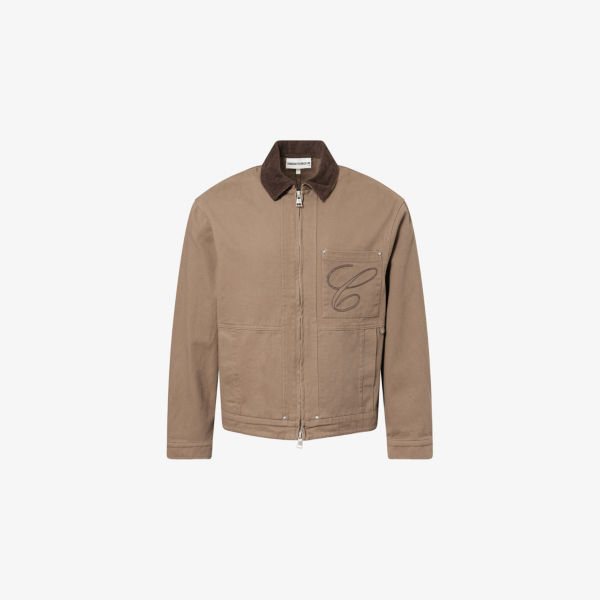 Куртка The Couture Club с контрастной вышивкой логотипа, белый
Куртка The Couture Club с контрастной вышивкой логотипа, белый