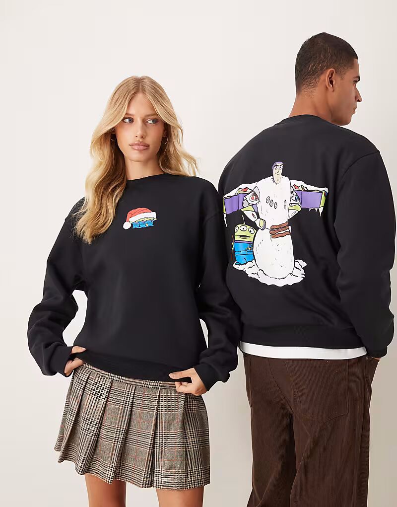 Свободный свитшот унисекс Disney Pixar Christmas с принтом Базза Лайтера в темно-синем цвете Asos Design
Свободный свитшот унисекс Disney Pixar Christmas с принтом Базза Лайтера в темно-синем цвете Asos Design