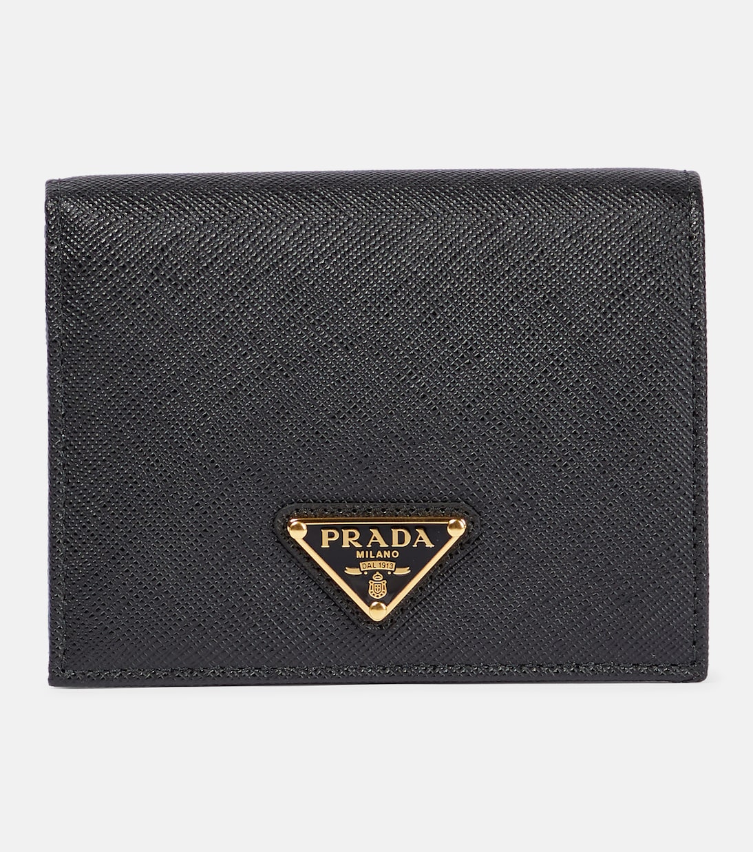 Кошелёк из кожи Saffiano с логотипом Prada
Кошелёк из кожи Saffiano с логотипом Prada