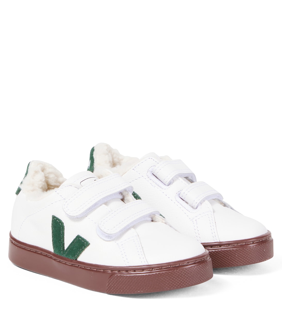 Кожаные кроссовки Esplar Veja Kids, White_Cyprus_Bark
Кожаные кроссовки Esplar Veja Kids, White_Cyprus_Bark