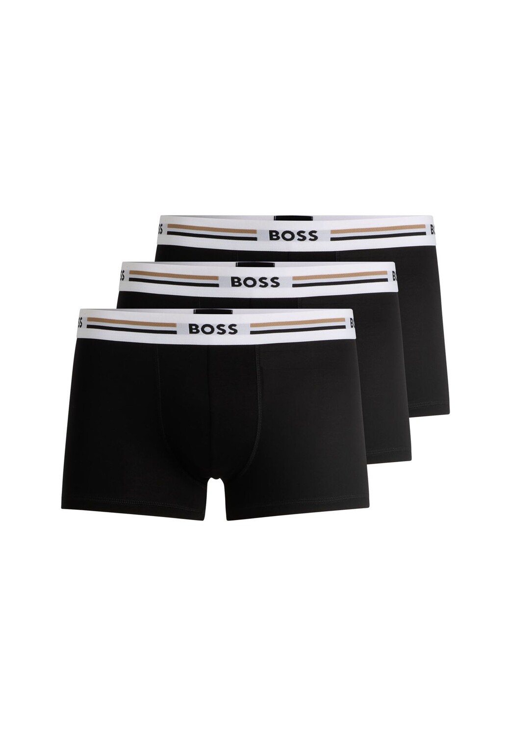 Мужские плавки, 3 шт - 3P Revive, шорты-боксеры, вискоза стрейч, логотип BOSS, черный
Мужские плавки, 3 шт - 3P Revive, шорты-боксеры, вискоза стрейч, логотип BOSS, черный