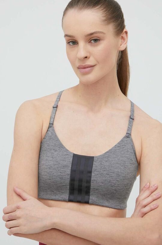 Спортивный бюстгальтер Adidas Performance Aeroimpact HC5340 adidas, серый 
Спортивный бюстгальтер Adidas Performance Aeroimpact HC5340 adidas, серый