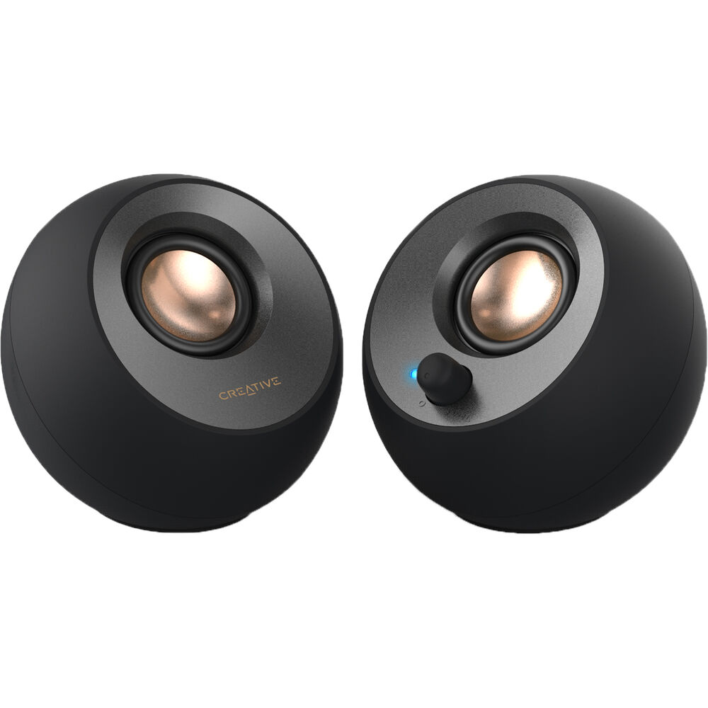 Creative Labs Pebble V2 настольные колонки с питанием от USB Type-C (черные)
Creative Labs Pebble V2 настольные колонки с питанием от USB Type-C (черные)