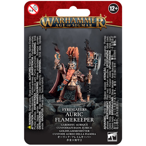 Миниатюра Games Workshop Warhammer Age of Sigmar: Fyreslayers - Auric Flamekeeper
Миниатюра Games Workshop Warhammer Age of Sigmar: Fyreslayers - Auric Flamekeeper