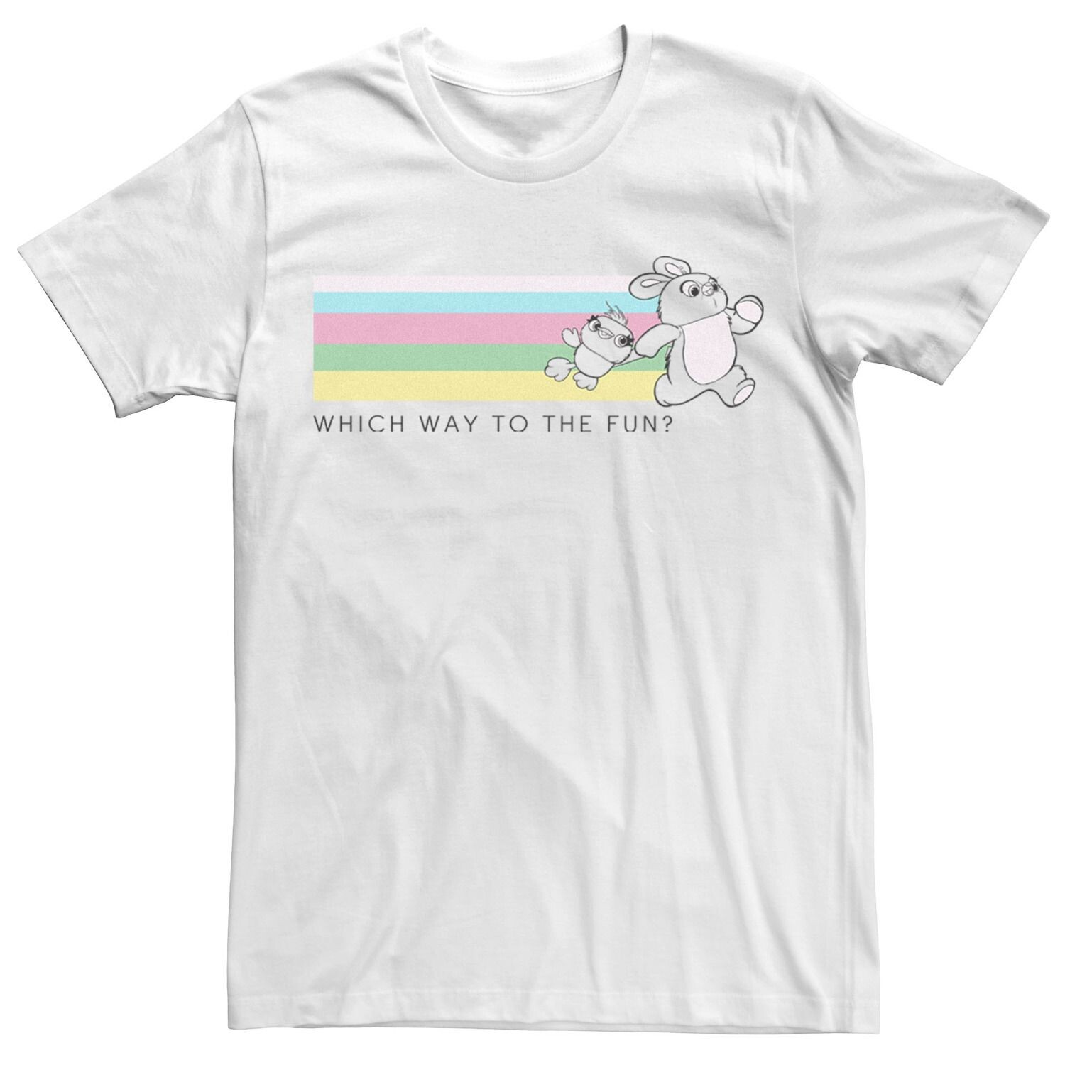 Мужская футболка «История игрушек 4: Утка и кролик»: «Как весело провести время» Disney / Pixar
Мужская футболка «История игрушек 4: Утка и кролик»: «Как весело провести время» Disney / Pixar